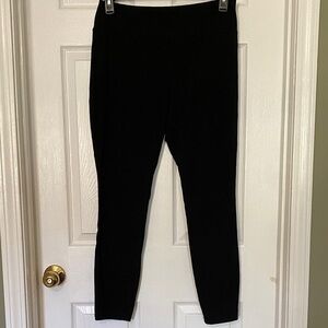 Wild Fable Black Knit Ankle Pants Size Large